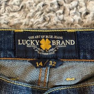 LUCKY Brand straight leg jeans